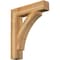 Ekena Millwork Thorton Block Rough Sawn Bracket, Western Red Cedar, 6"W x 30"D x 36"H BKT06X30X36THR05RWR - alternate 1